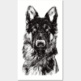 German Shepherd gift for German Shepherd Owners Posters and Art